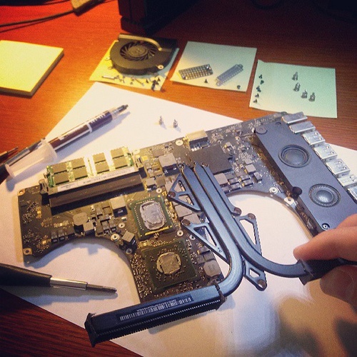 laptop Thermal paste re-applied